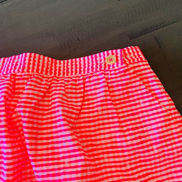 Lilly Pulitzer scallop small skirt-bright pink - Picture 5 of 6